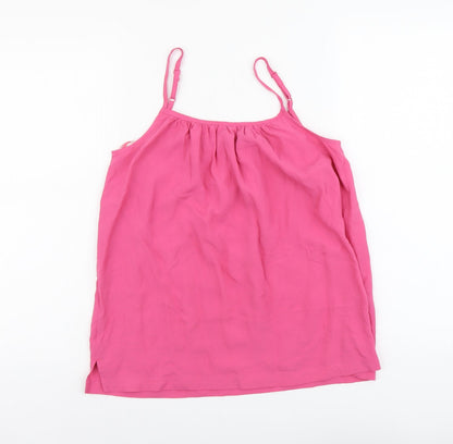 Womens UK Size 6 Marks and Spencer Pink Basic Tank