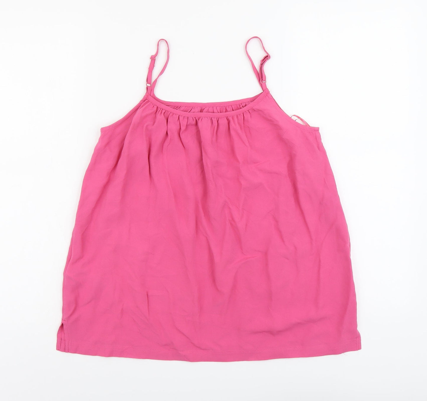 Womens UK Size 6 Marks and Spencer Pink Basic Tank