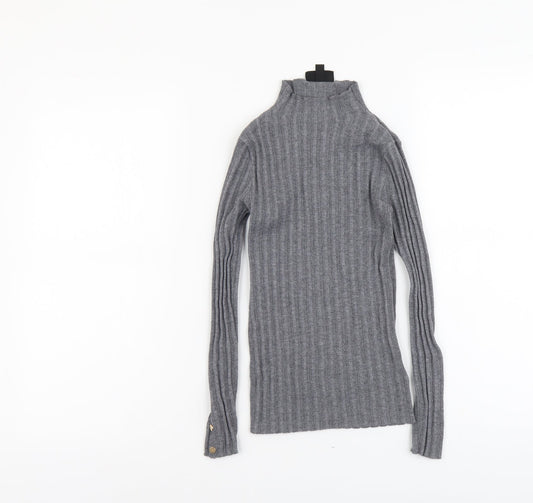 Womens UK Size 4XL Topshop Grey Pullover Jumper
