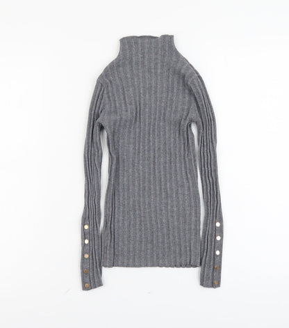 Womens UK Size 4XL Topshop Grey Pullover Jumper