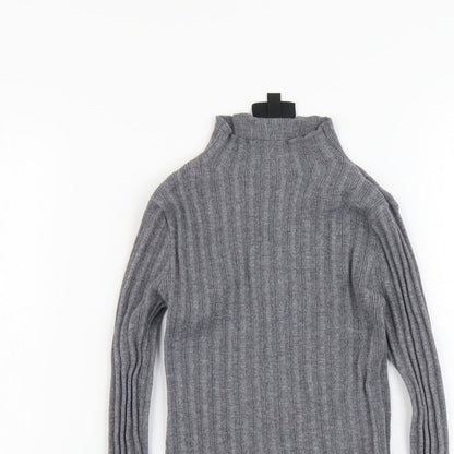 Womens UK Size 4XL Topshop Grey Pullover Jumper