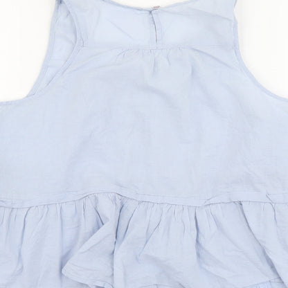 Womens UK Size 14 Atmosphere Beige Basic Tank