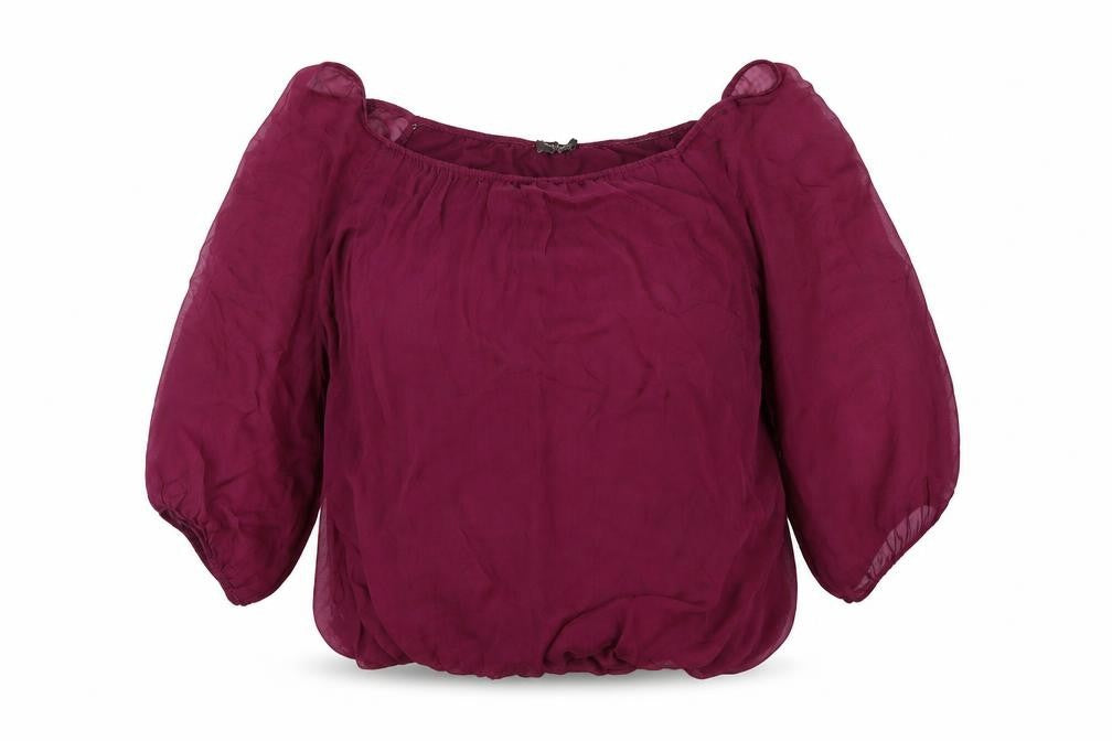 Womens UK Size M Phase Eight Purple Basic Blouse