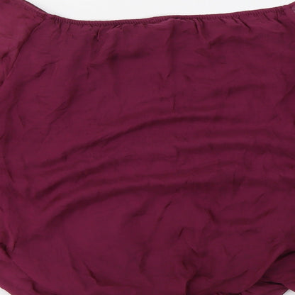 Womens UK Size M Phase Eight Purple Basic Blouse