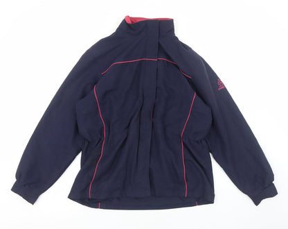 Womens UK Size L Proquip Blue Windbreaker Coat