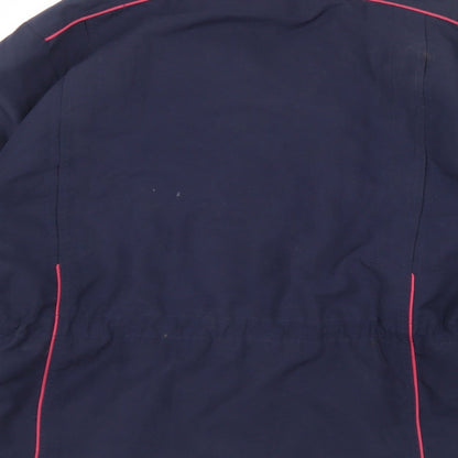 Womens UK Size L Proquip Blue Windbreaker Coat
