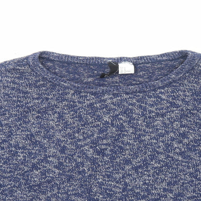 Womens UK Size M H&M Blue Pullover Jumper