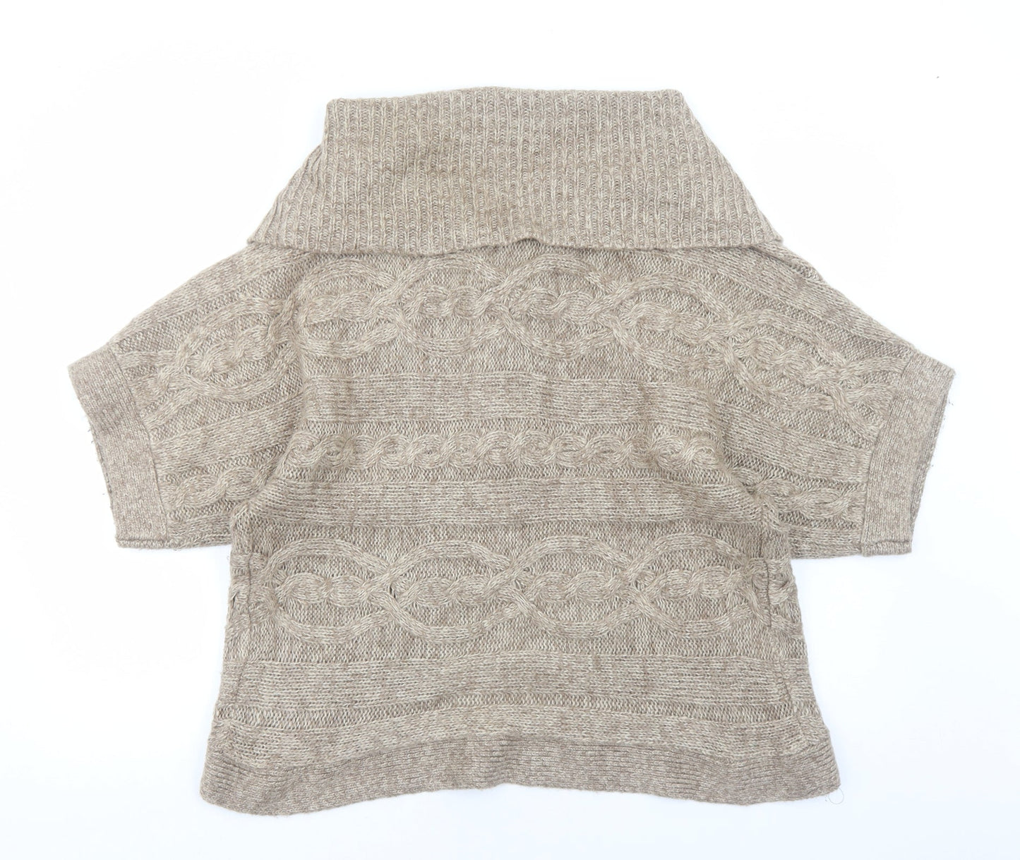 Womens UK Size 16 New Look Brown Cardigan Jumper