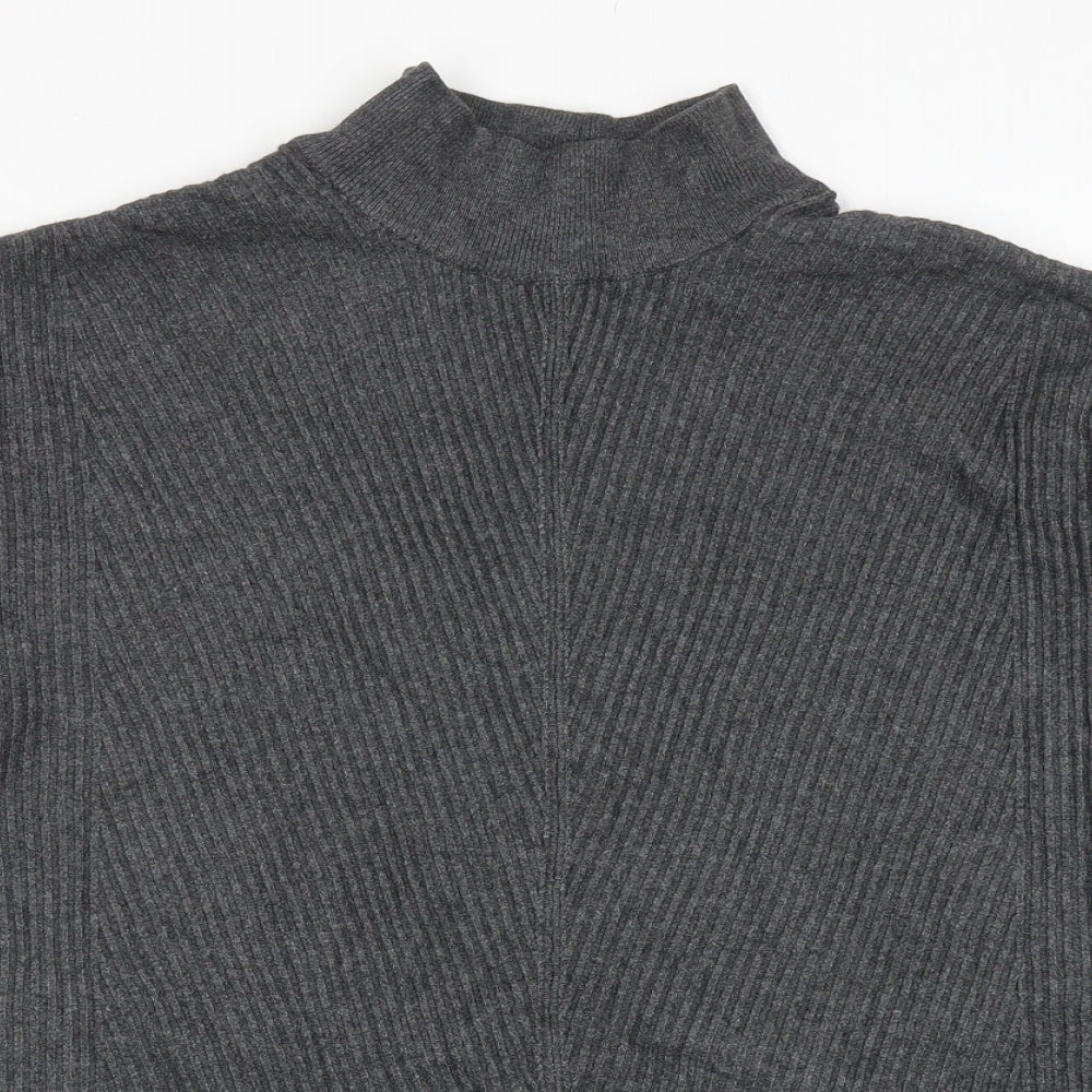 Womens UK Size 16 M&Co Grey Pullover Jumper