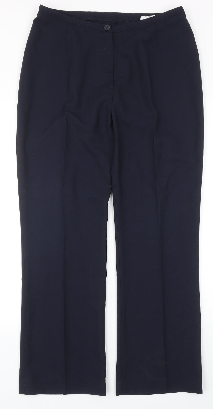 Womens UK Size 14 Simon Jersey Regular Fit  Blue Trousers