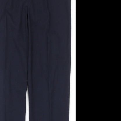 Womens UK Size 14 Simon Jersey Regular Fit  Blue Trousers