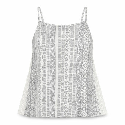 Womens UK Size 12 New Look Grey Basic Tank