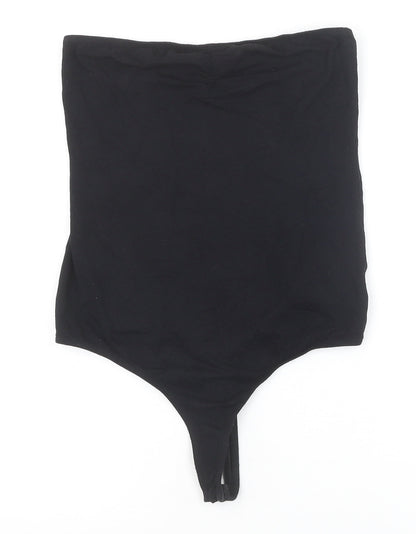 Womens UK Size 10 ASOS One-Piece Black Bodysuit