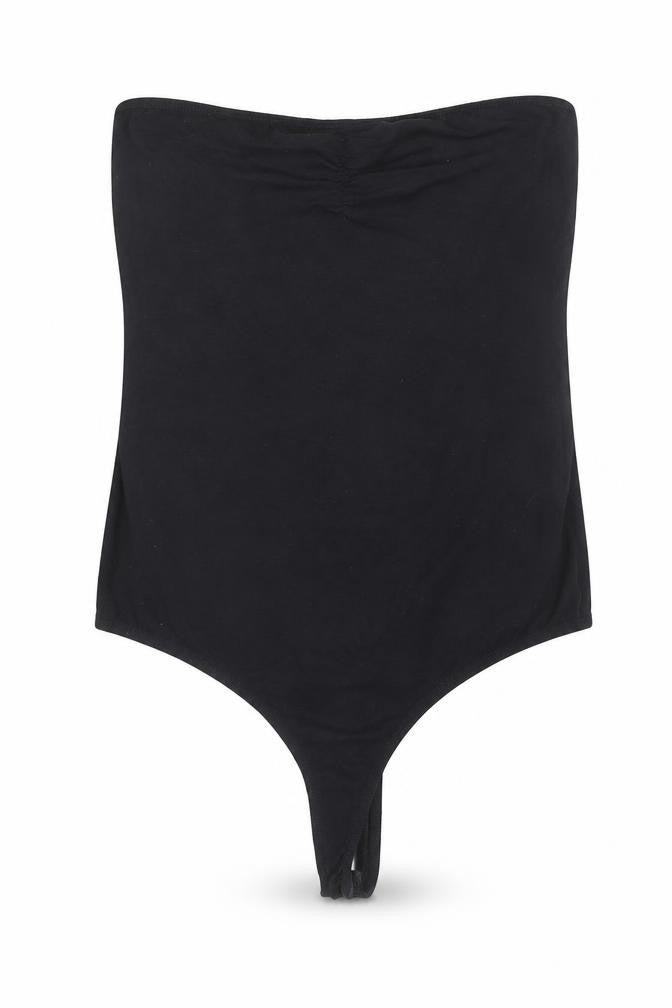 Womens UK Size 10 ASOS One-Piece Black Bodysuit