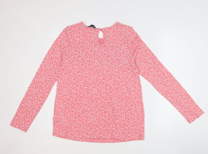 Womens UK Size 6 Marks and Spencer Pink Basic T-Shirt