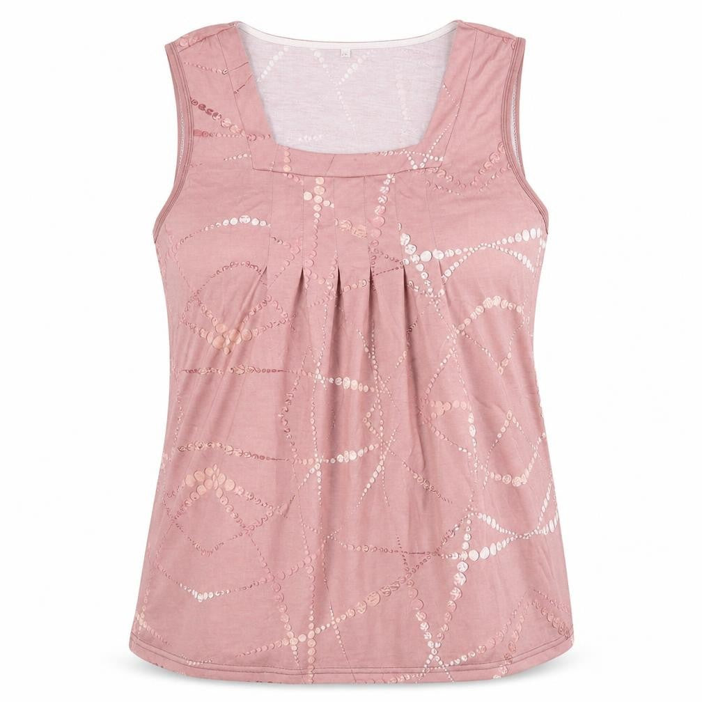 Womens UK Size 2XL Preworn Pink Basic Tank