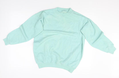 Womens UK Size 8 Preworn Blue Pullover Jumper
