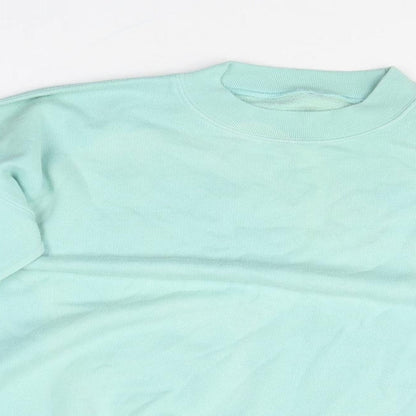Womens UK Size 8 Preworn Blue Pullover Jumper