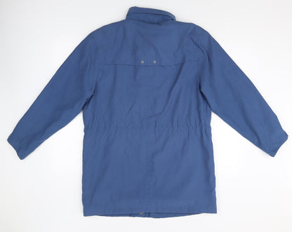 DANNIMAC Womens Blue Jacket Size M Zip