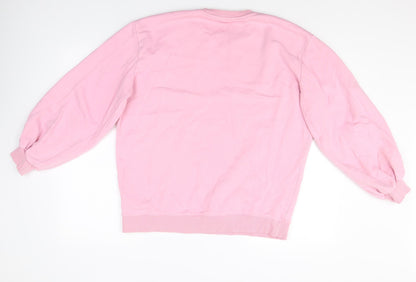 Womens UK Size 12 Threadbare Pink Pullover Jumper