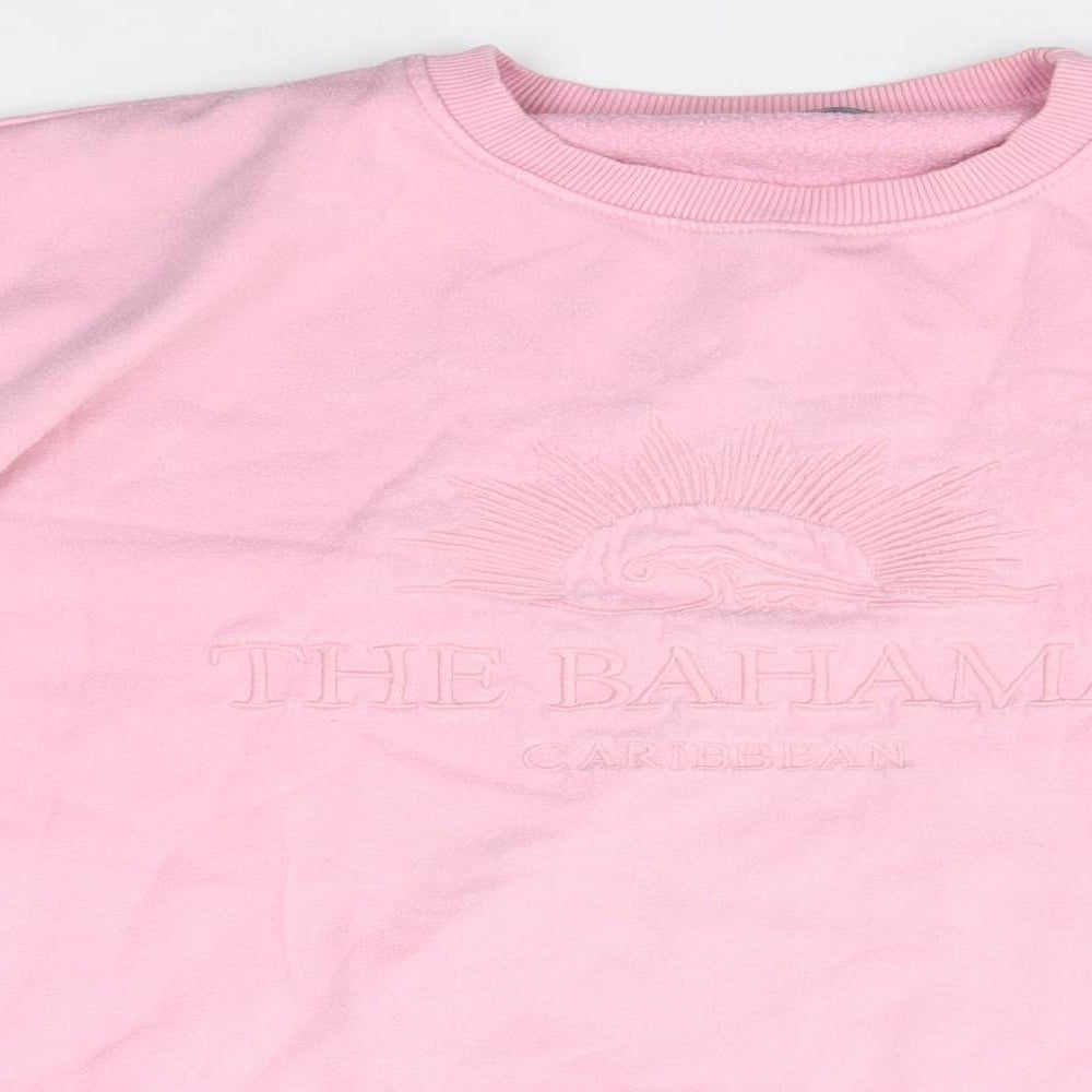 Womens UK Size 12 Threadbare Pink Pullover Jumper