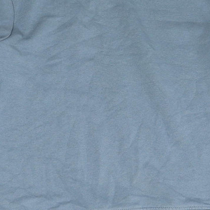 By very Girls Blue Round Neck Cotton Pullover Jumper Size 11 Years Pullover