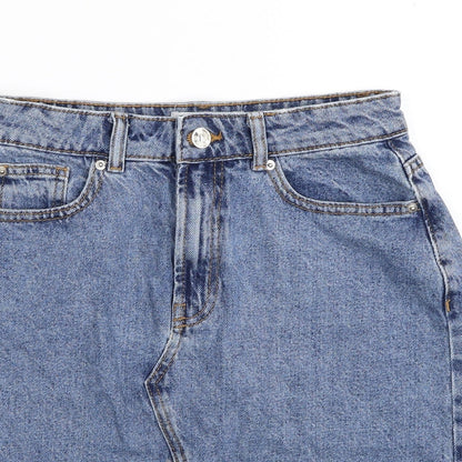 Womens UK Size 8 Denim & Co. Straight & Pencil Denim Skirt
