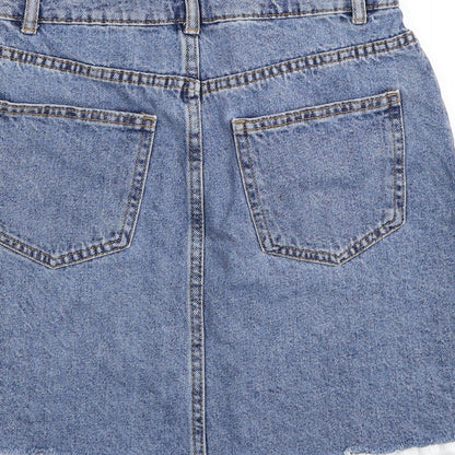 Womens UK Size 8 Denim & Co. Straight & Pencil Denim Skirt