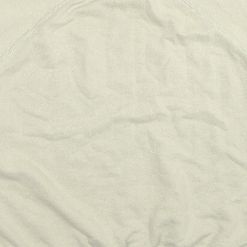 H&M Womens Beige Cotton Pullover Sweatshirt Size S Pullover