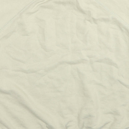 H&M Womens Beige Cotton Pullover Sweatshirt Size S Pullover