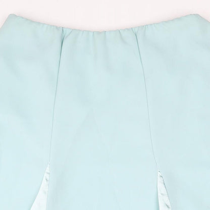 Klass Womens Blue Polyester Swing Skirt Size 14