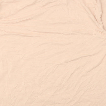 Womens UK Size 14 Marks and Spencer Pink Basic T-Shirt