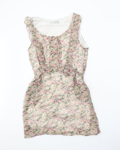 Womens UK Size M Ravi Famous Pink Basic Tank