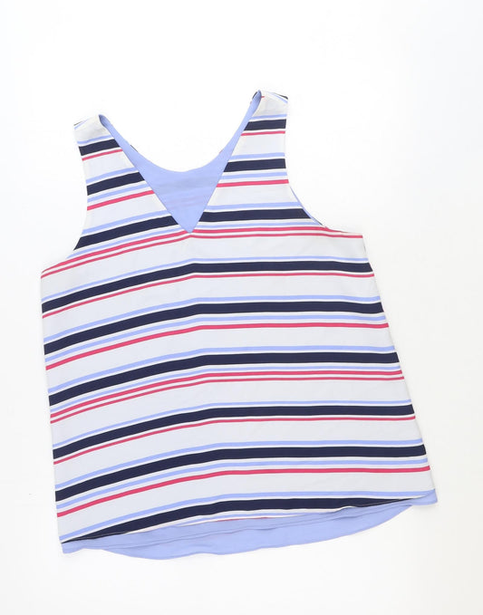 Womens UK Size 12 NEXT Multicoloured Basic Tank