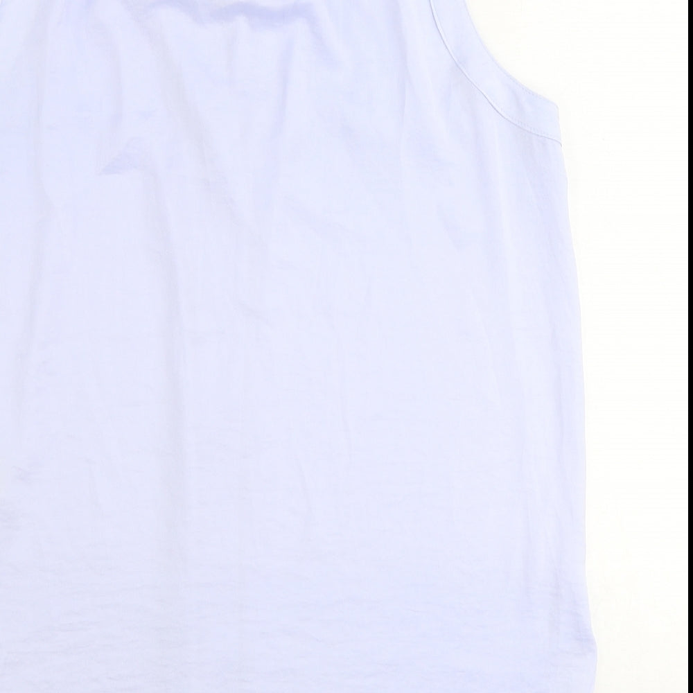 Womens UK Size 10 Marks and Spencer Black Basic Tank