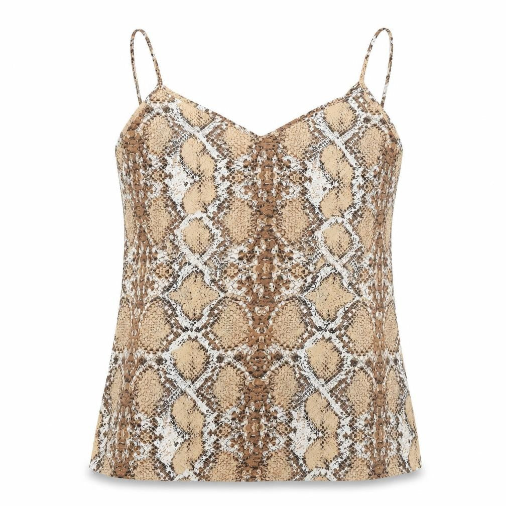 Womens UK Size 8 Marks and Spencer Brown Basic Tank
