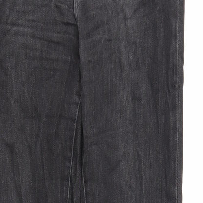 Womens UK Size 27 in Preworn Regular Fit Skinny Black Jeans