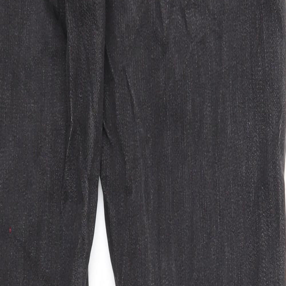 Womens UK Size 27 in Preworn Regular Fit Skinny Black Jeans