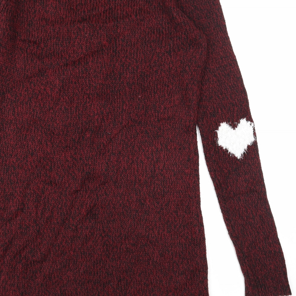 Womens UK Size 8 George Purple Pullover Jumper