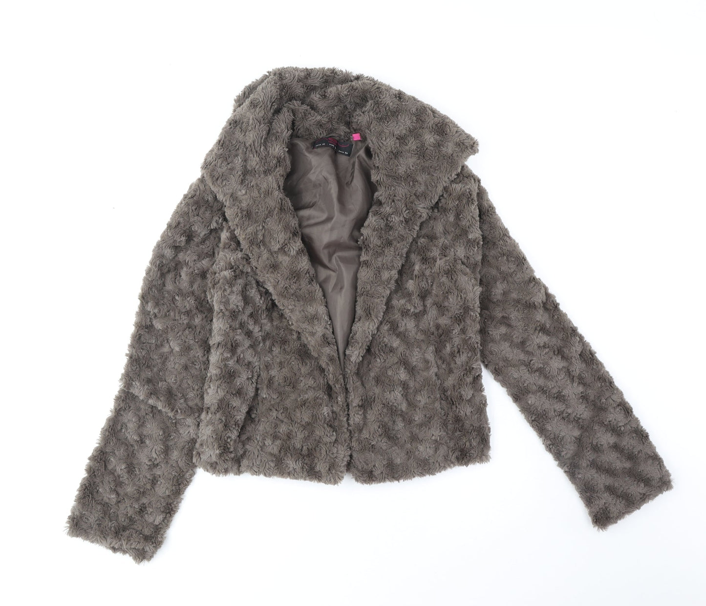 Womens UK Size 6 New Look Brown Jacket
