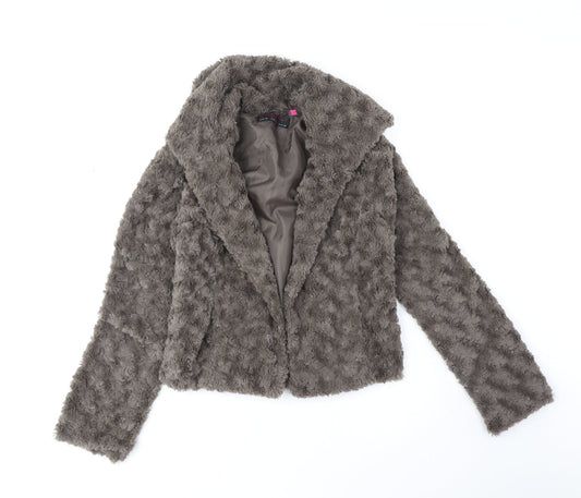 Womens UK Size 6 New Look Brown Jacket
