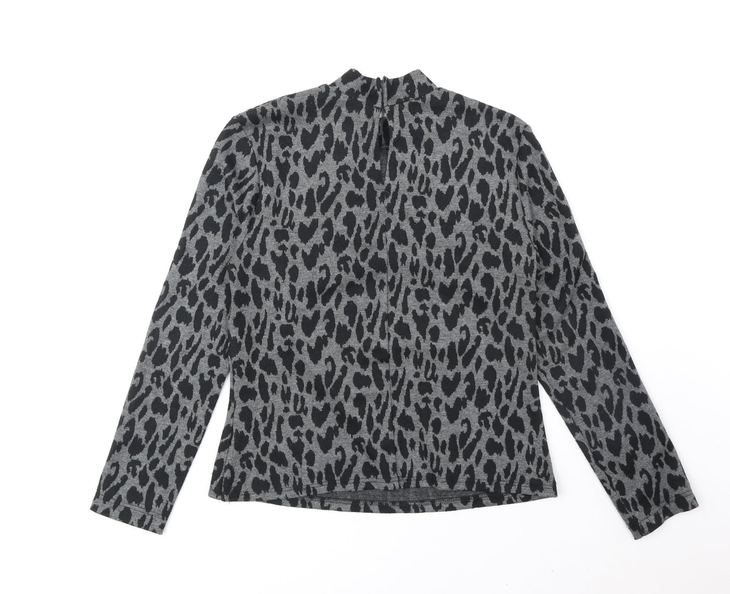 Womens UK Size 10 Warehouse Black Pullover Jumper