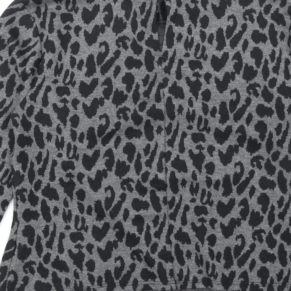 Womens UK Size 10 Warehouse Black Pullover Jumper