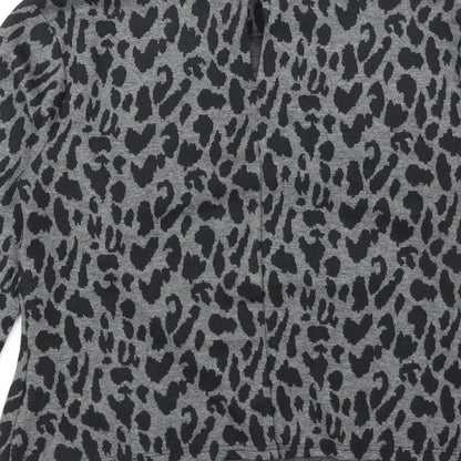 Womens UK Size 10 Warehouse Black Pullover Jumper