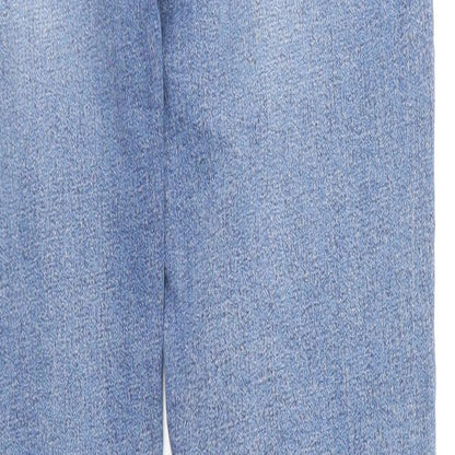 B . S .Jeans Womens Blue Cotton Skinny Jeans Size 38 in Regular Zip
