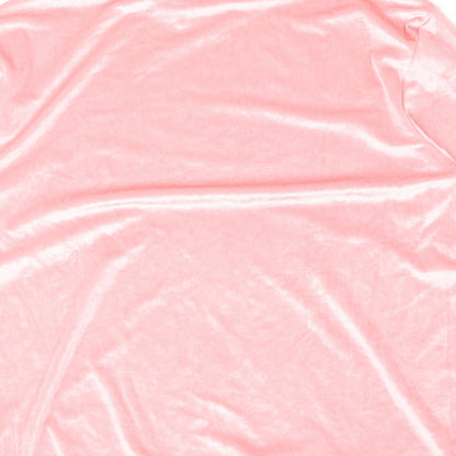 ellesse Womens Pink Round Neck Polyester Pullover Jumper Size 8