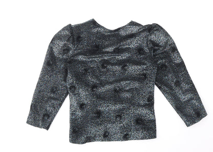 Womens UK Size 10 Preworn Multicoloured Cardigan Jumper
