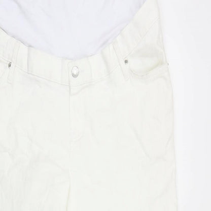 Gap Womens White Cotton Skinny Jeans Size 40 in L27 in Regular