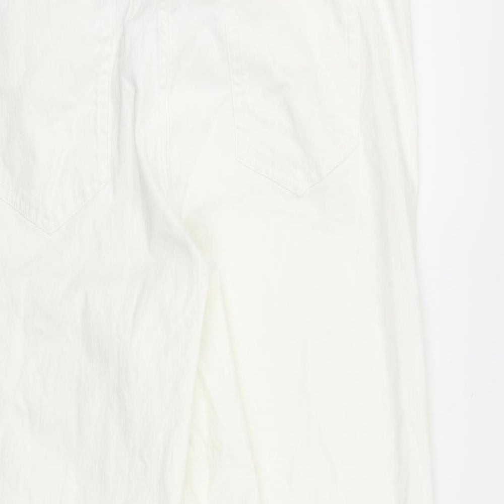 Gap Womens White Cotton Skinny Jeans Size 40 in L27 in Regular