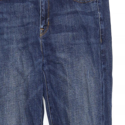 Gap Mens Blue Cotton Straight Jeans Size 30 in L32 in Regular Zip